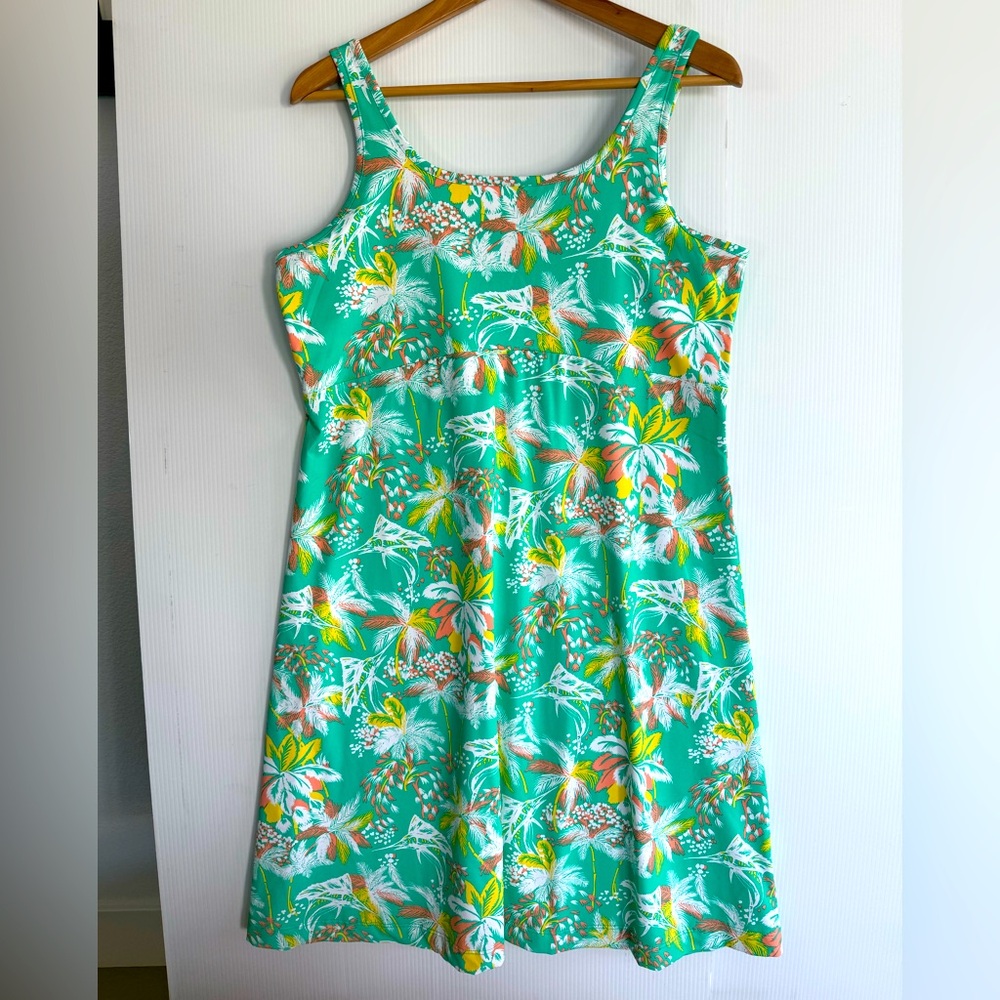 COLUMBIA Green Sundress (NWOT)